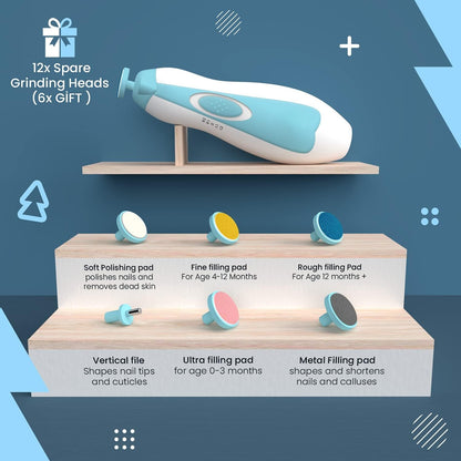 Gentle Baby Nail Trimmer with Lights| Rechargeable